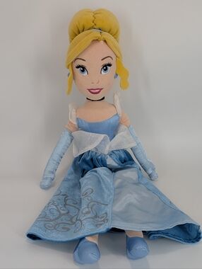 Disney Cinderella Blue Princess Plush Doll